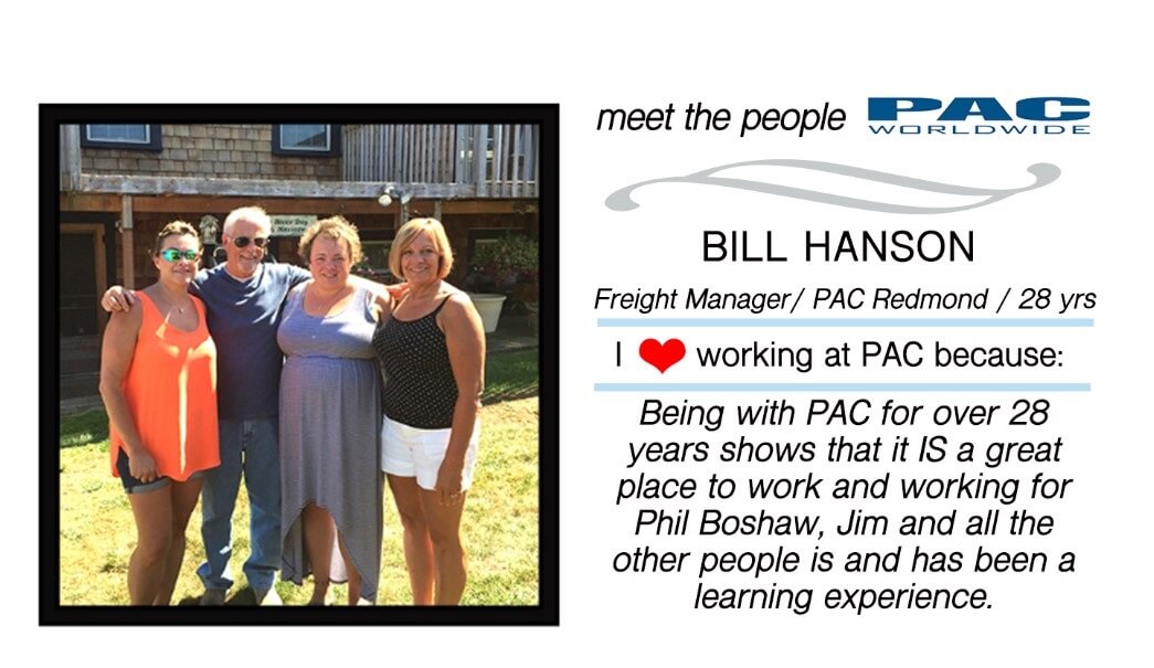 Bill Hanson of PAC